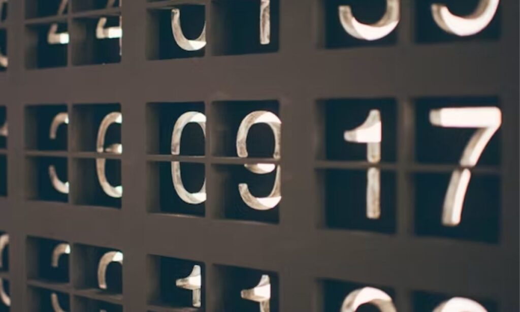 Number Font Style